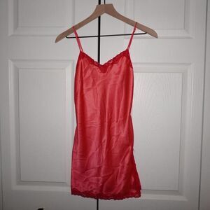 Victoria-s-secret Women's Red and Pink Dress